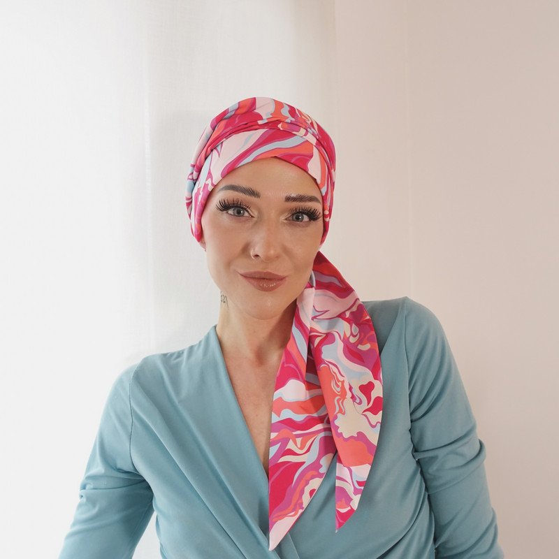Turbante Rose As/209 - immagine 2