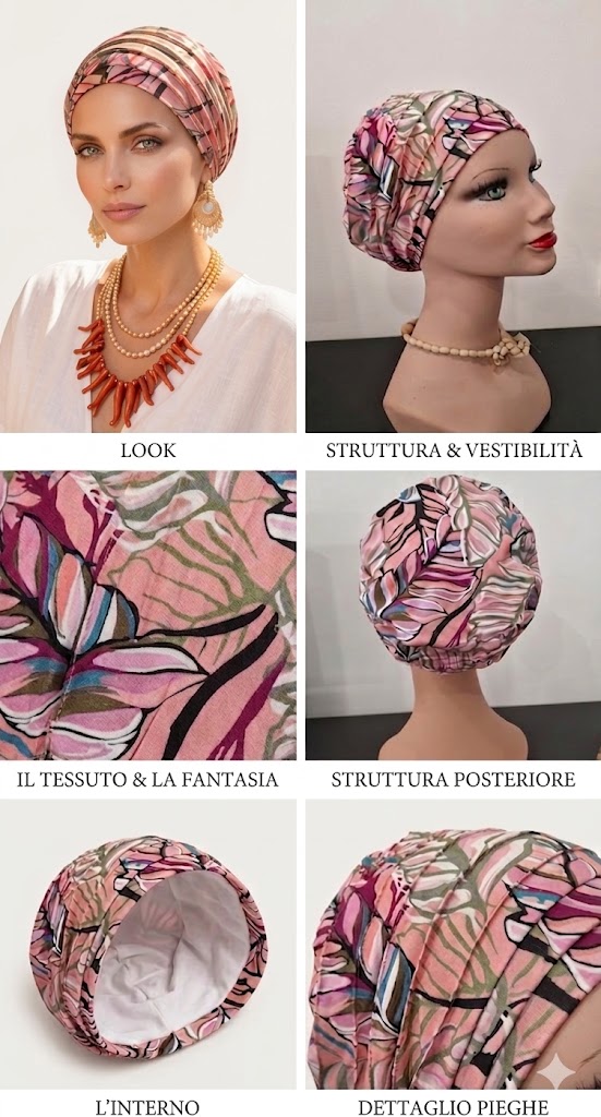 Turbante Vita BN/B543 - immagine 4